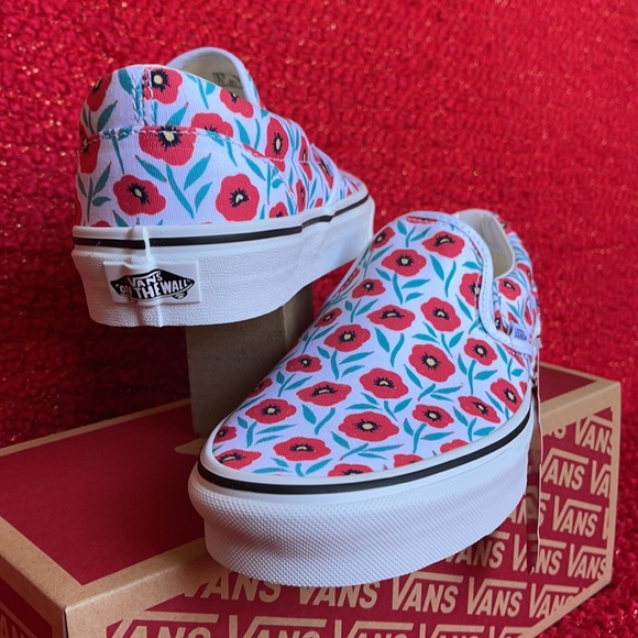 Vans Classic Slip-On Flowers True White WMNS - Picture 10 of 16